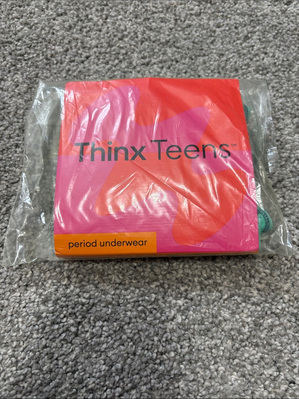 NEW! Thinx Teens Period Brief Underwear In Seafoam